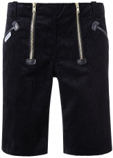 PIONIER-Zunft-Shorts, Cord, HERFORDER, ca. 320g/m², schwarz