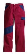 PIONIER Bundhose Arbeitshose Berufshose Workerhose Arbeitskleidung Berufskleidung TOP COLOUR rot marine ca 300g