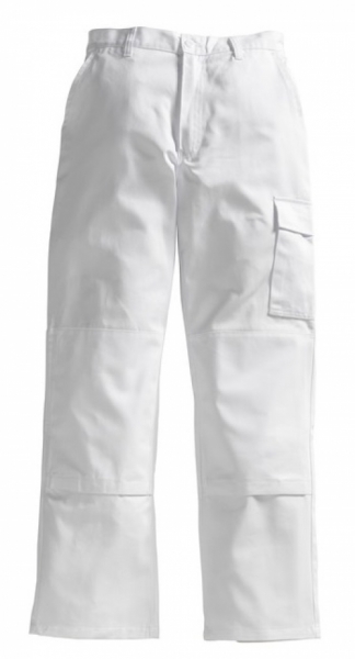 PIONIER-Bundhose, COTTON PURE, ca. 280g/m², weiss
