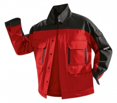 KEMPEL Blouson Arbeitsjacke Berusfjacke Arbeitskleidung Berufskleidung rot anthrazit ca 325g