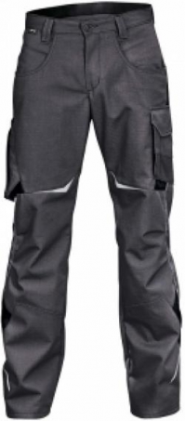 Gr.60 KÜBLER-Workwear, Arbeits-Berufs-Bund-Hose, Low,PULSSCHLAG anthrazit/schwarz