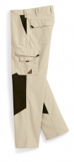 Gr.98 BP Herenhose Bundhose Arbeitshose Berufshose Arbeitskleidung Berufskleidung Jeansform Knieverstärkung beige schwarz