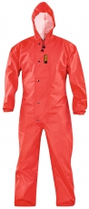 KIND-Regenschutz, Decontex-Schutzkleidung, Regen-Nässe-Schutz-Overall, rot
