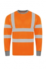 KORNTEX-Warnschutz, Hi-Vis Poly-Cotton Long Sleeve Murcia, signal-orange