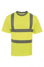 KORNTEX-Warnschutz, Hi-Vis Poly-Cotton Shirt Barcelona, signal-gelb