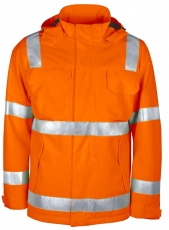 TEAMDRESS-PSA-Warnschutz, Wetterjacke, Kl. 2, warnorange