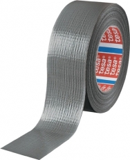 TESA-Gewebeband Univ.duct tape 4613 mattsilber L.50m B.48mm Rl.