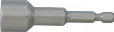 PROMAT-Steckschlüsseleinsatz m.6-KT.-Antr.SW 9,4mm L.50mm m.Magnet