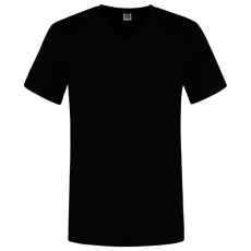 TRICORP-Jobwear, T-Shirts, V-Ausschnitt, Slim Fit, 160 g/m², navy