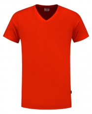 TRICORP-Jobwear, T-Shirts, V-Ausschnitt, Slim Fit, 160 g/m², orange