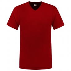 TRICORP-Jobwear, T-Shirts, V-Ausschnitt, Slim Fit, 160 g/m², red


