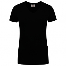 TRICORP-Jobwear, Damen-T-Shirts, V-Ausschnitt, 190 g/m², black


