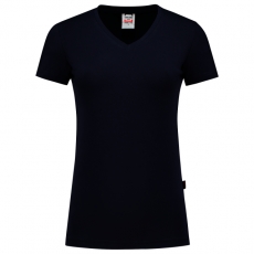 TRICORP-Jobwear, Damen-T-Shirts, V-Ausschnitt, 190 g/m², dunkelblau