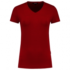TRICORP-Jobwear, Damen-T-Shirts, V-Ausschnitt, 190 g/m², red