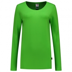 TRICORP-Jobwear, Damen-T-Shirts, langarm, 190 g/m², lime