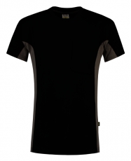 TRICORP-Jobwear, T-Shirt, mit Brusttasche, Bicolor, 190 g/m², black-grey