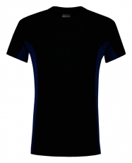 TRICORP-Jobwear, T-Shirt, mit Brusttasche, Bicolor, 190 g/m², navy-royalblue