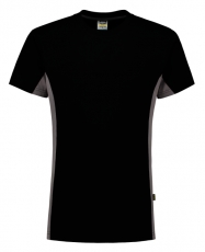 TRICORP-Jobwear, T-Shirt, Bicolor, 190 g/m², black-grey