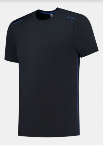 Tricorp T-Shirt Accent, navy/royalblue