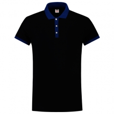 TRICORP-Jobwear, Poloshirts, Bicolor, 210 g/m², navy/royalblau


