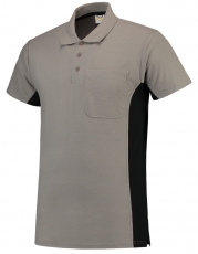TRICORP-Jobwear, T-Shirt, mit Brusttasche, Bicolor, 180 g/m², grey-black
