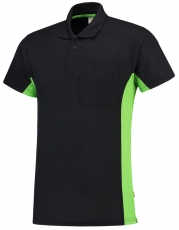 TRICORP-Jobwear, T-Shirt, mit Brusttasche, Bicolor, 180 g/m², navy-lime