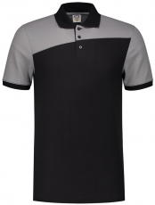 TRICORP-Jobwear, Poloshirt, Bicolor, Basic Fit, Kurzarm, 180 g/m², black-grey