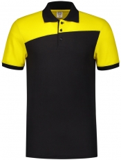 TRICORP-Jobwear, Poloshirt, Bicolor, Basic Fit, Kurzarm, 180 g/m², black-yellow