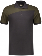 TRICORP-Jobwear, Poloshirt, Bicolor, Basic Fit, Kurzarm, 180 g/m², darkgrey-army