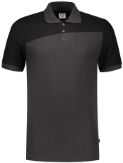 TRICORP-Jobwear, Poloshirt, Bicolor, Basic Fit, Kurzarm, 180 g/m², darkgrey-black