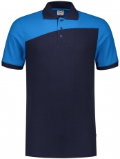 TRICORP-Jobwear, Poloshirt, Bicolor, Basic Fit, Kurzarm, 180 g/m², ink-turquoise