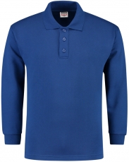 TRICORP-Jobwear, Sweatshirt, Polokragen, Basic Fit, Langarm, 280 g/m², royalblue