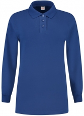 TRICORP-Jobwear, Sweatshirt Polokragen Damen, Basic Fit, Langarm, 280 g/m², royalblue
