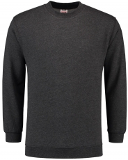 TRICORP-Jobwear, Sweatshirt, Basic Fit, Langarm, 280 g/m², anthrazit meliert