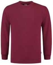 TRICORP-Jobwear, Sweatshirt, Basic Fit, Langarm, 280 g/m², wine