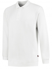 TRICORP-Jobwear, Sweatshirt mit Polokragen, Basic Fit, 280 g/m², white