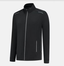 TRICORP-Sweatjacke Accent, black/grey