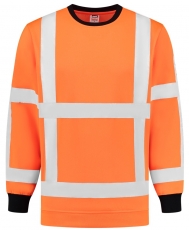 TRICORP-Warnschutz, Warn-Sweatshirt, langarm, 260 g/m², warnorange



