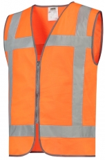 TRICORP-Warnschutz, Warn-Weste, RWS, Reissverschluss, Basic Fit, 120 g/m², orange


