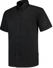 TRICORP-Jobwear, Arbeitshemd Kurzarm Basis, Basic Fit, 150 g/m², black