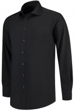TRICORP-Jobwear, Hemd Stretch, Slim Fit, 110 g/m², black