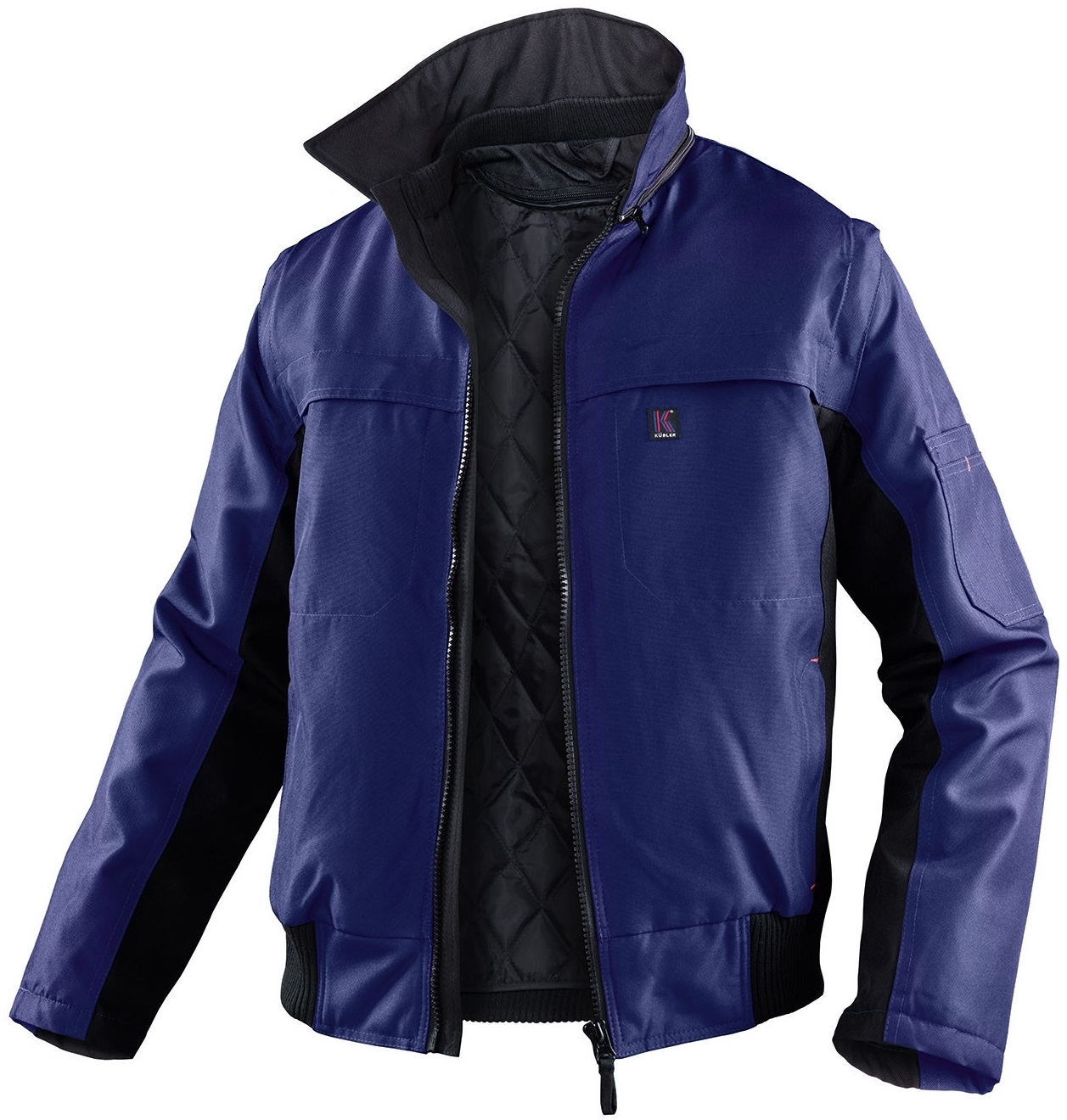 KÜBLER-Kälteschutz-Winter-Piloten-Arbeits-Berufs-Jacke, Wetter Dress Inno Plus, marine/schwarz