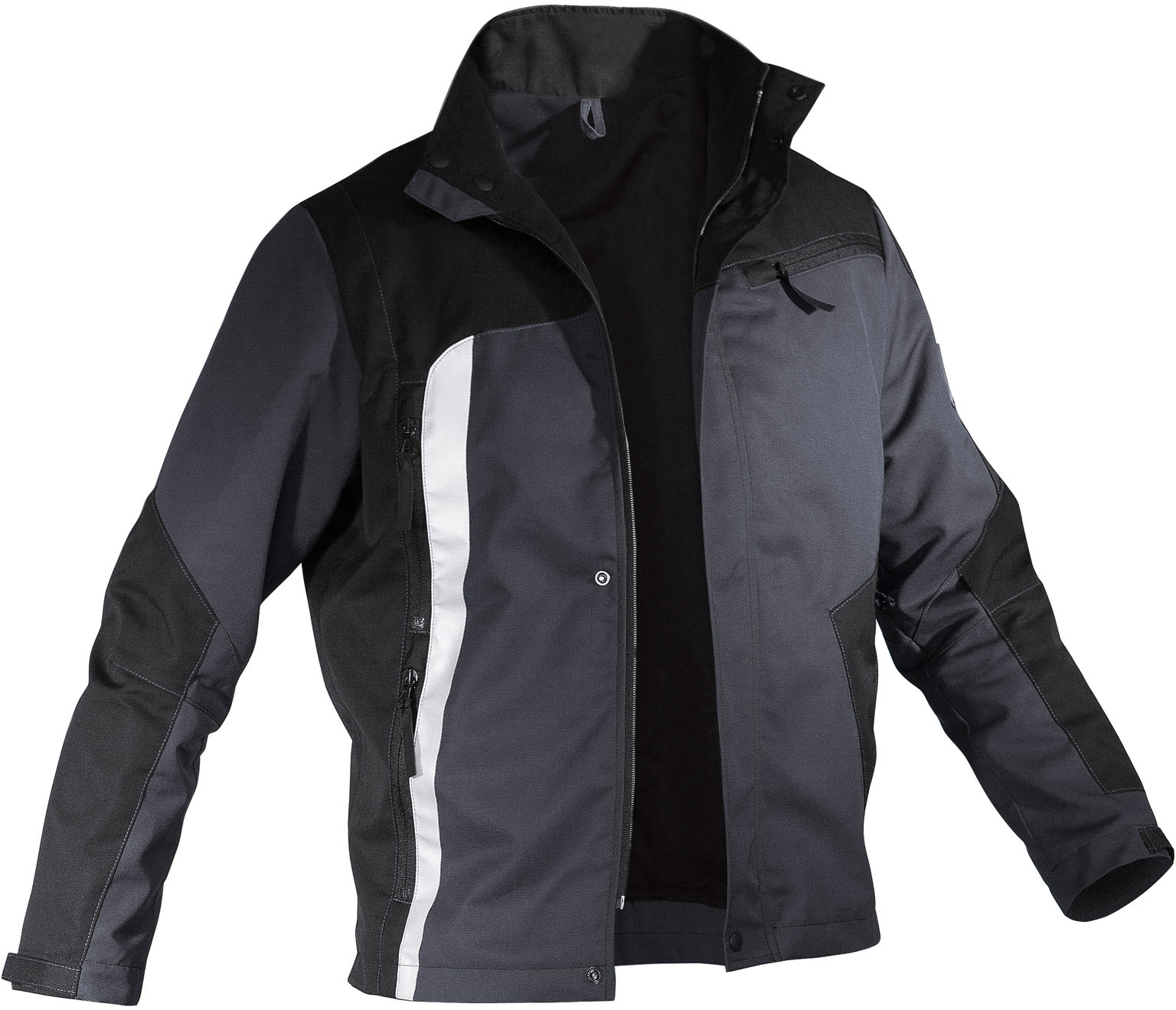 Gr.L KÜBLER Drive  Jacke Bundjacke Arbeitsjacke Berufsjacke Schutzjacke Arbeitskleidung Berufskleidung dunkelgrau schwarz ca 245g