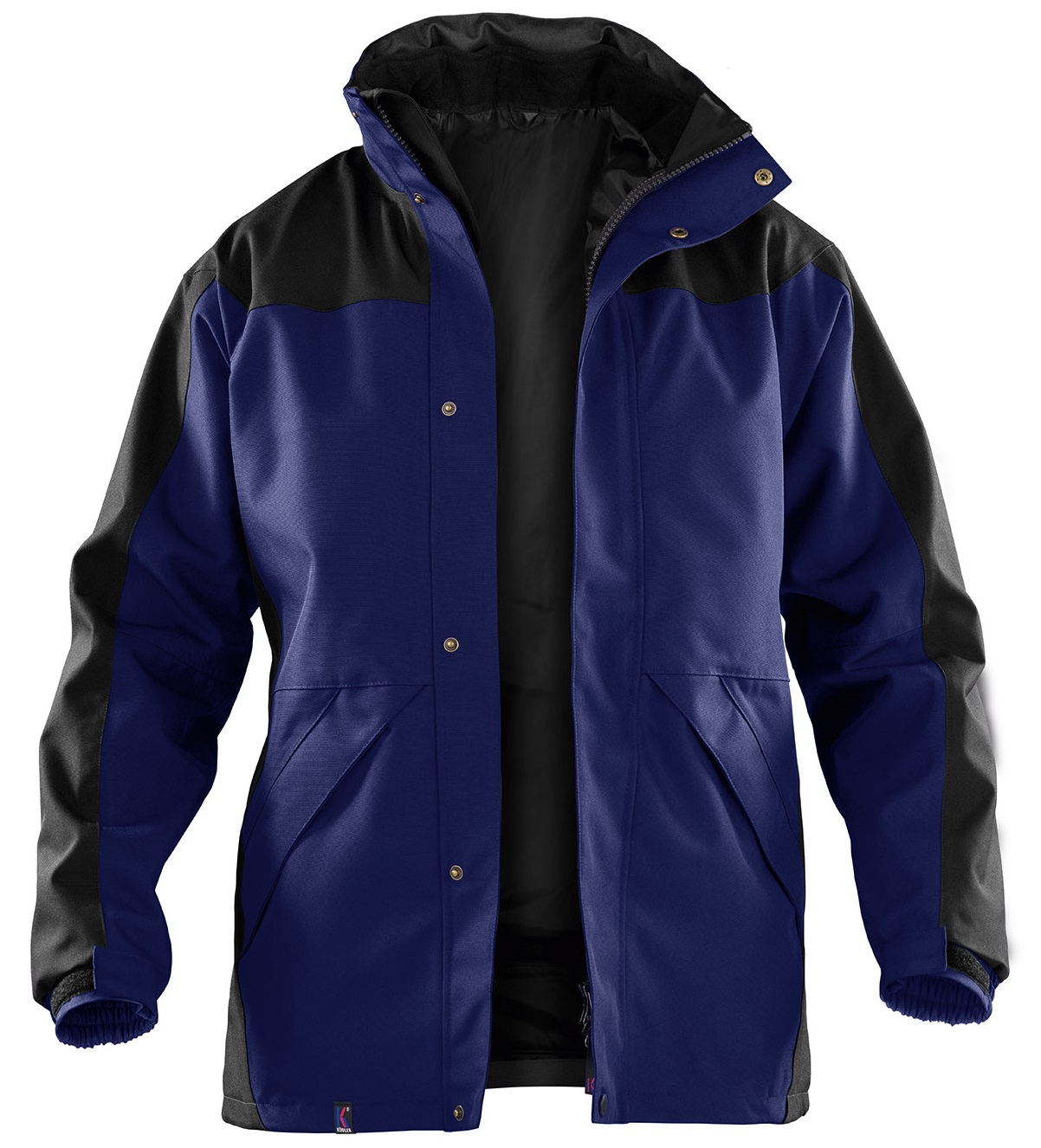 KÜBLER-Regenschutz, Doppel-Jacke, Wetter-Dress Regen-Nässe-Schutz, Inno Plus, marine/schwarz