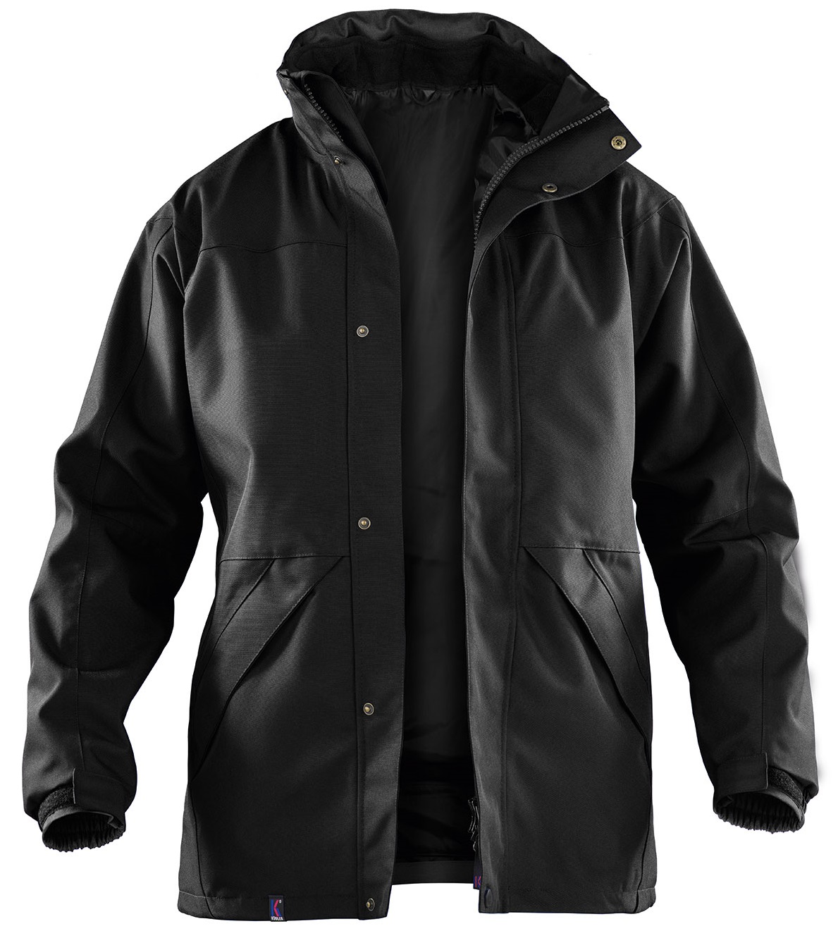 KÜBLER-Regenschutz, Doppel-Jacke, Wetter-Dress Regen-Nässe-Schutz, Inno Plus, schwarz