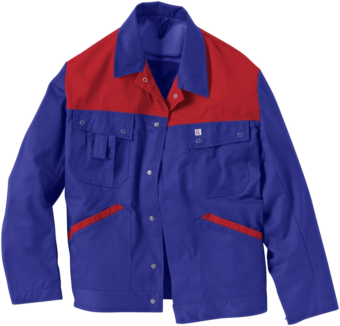Gr.54 KÜBLER Bundjacke  Arbeitsjacke Berufsjacke Schutzjacke Arbeitskleidung Berufskleidung kornblau marine