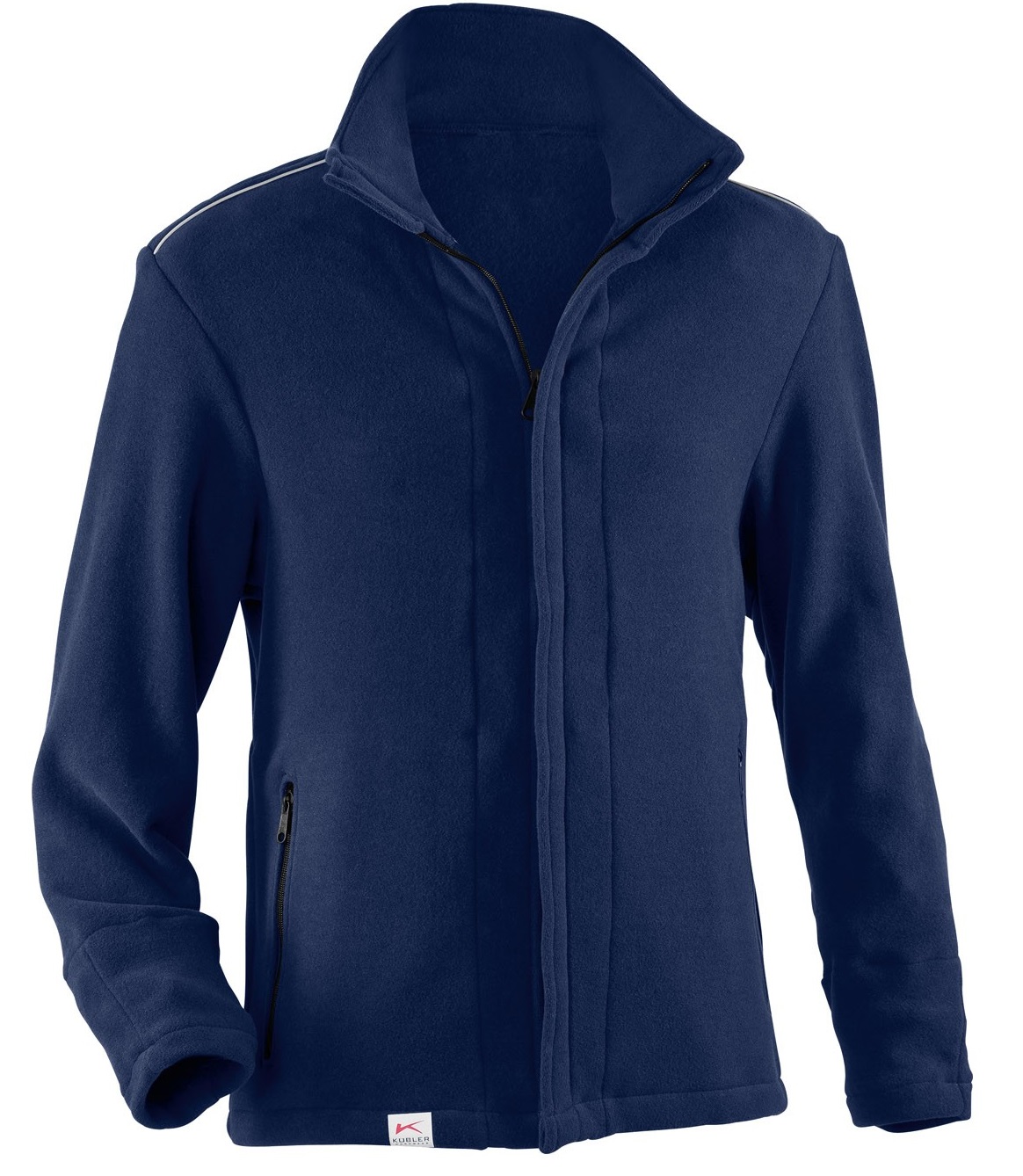KÜBLER-Kälteschutz-PSA-Safety-X8-Fleece-Arbeits-Berufs-Jacke, ca. 360g/m², dunkelblau