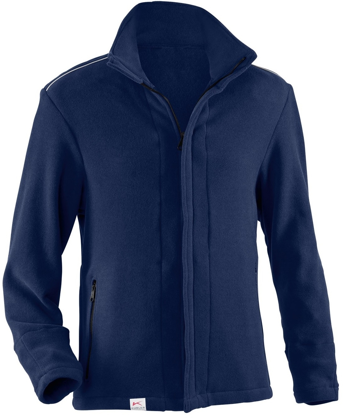 KÜBLER-Kälteschutz-PSA-Safety-X8-Fleece-Arbeits-Berufs-Jacke, ca. 360g/m², dunkelblau