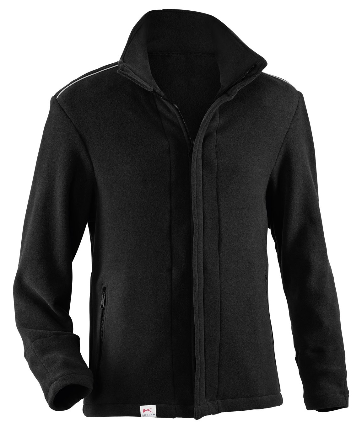 KÜBLER-Kälteschutz-PSA-Safety-X8-F-Fleece-Arbeits-Berufs-Jacke, ca. 360g/m², schwarz