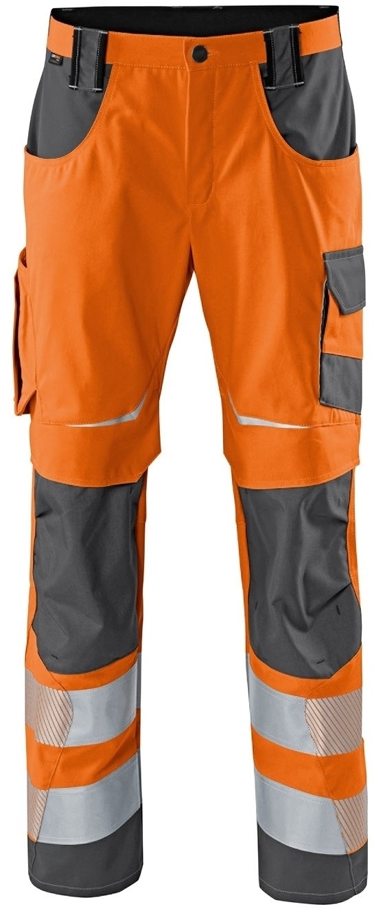 KÜBLER-Warnschutz, Warn-Bundhose, REFLECTIQ, warnorange / anthrazit